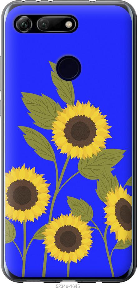 

Чохол на Huawei Honor View 20 Подсолнухи v2