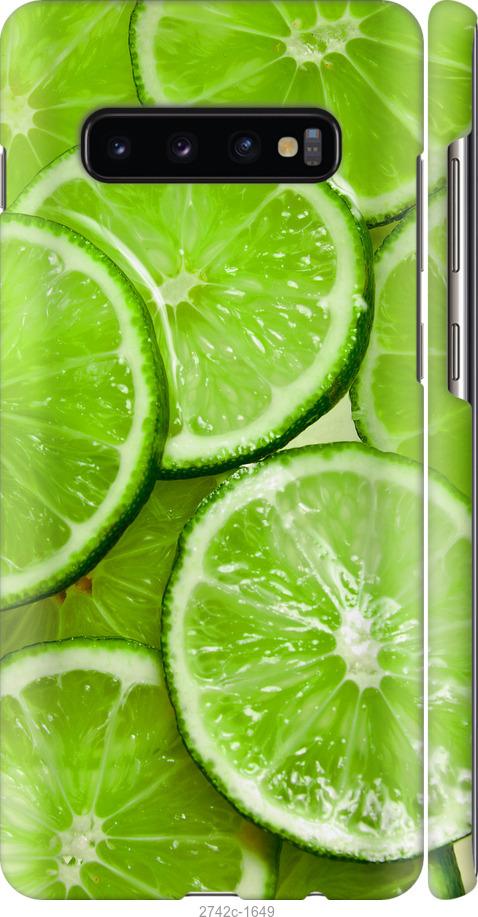 

Чохол на Samsung Galaxy S10 Plus Лайм