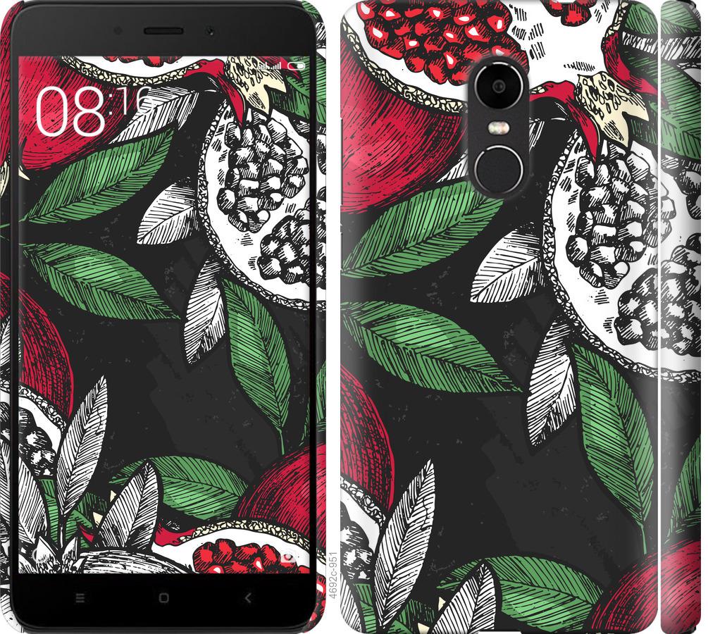 

Чохол на Xiaomi Redmi Note 4X гранат