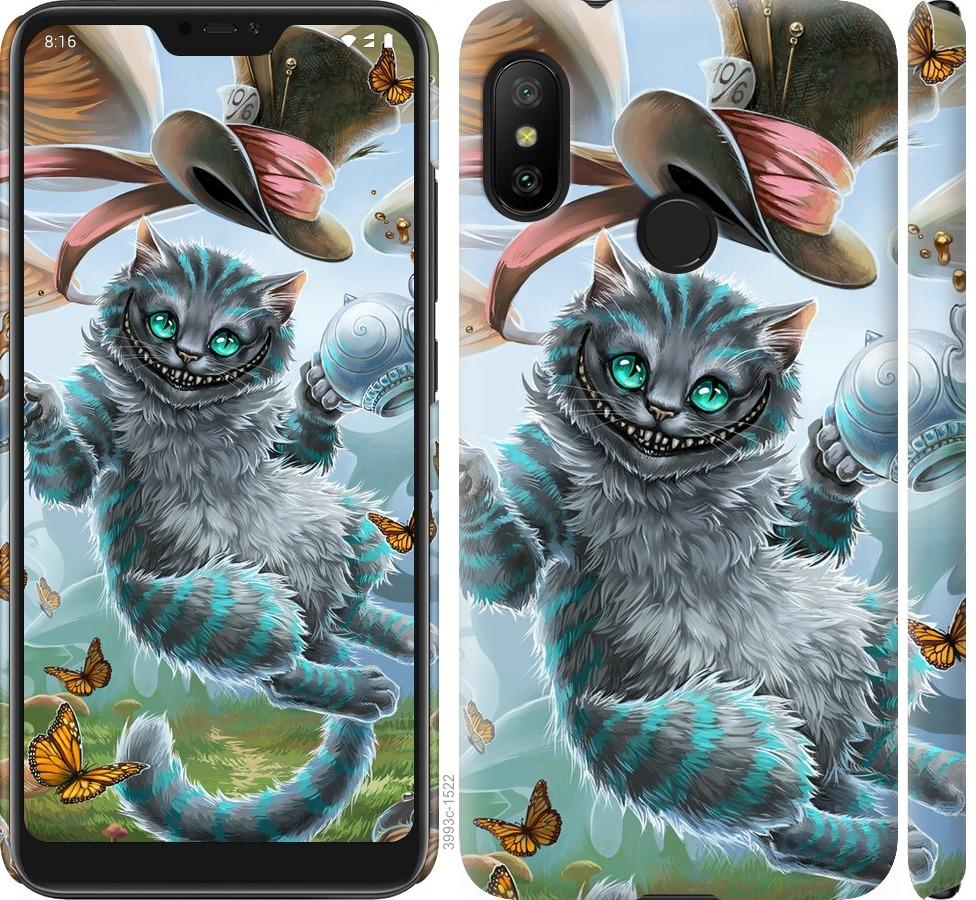 

Чехол на Xiaomi Redmi 6 Pro Чеширский кот 2