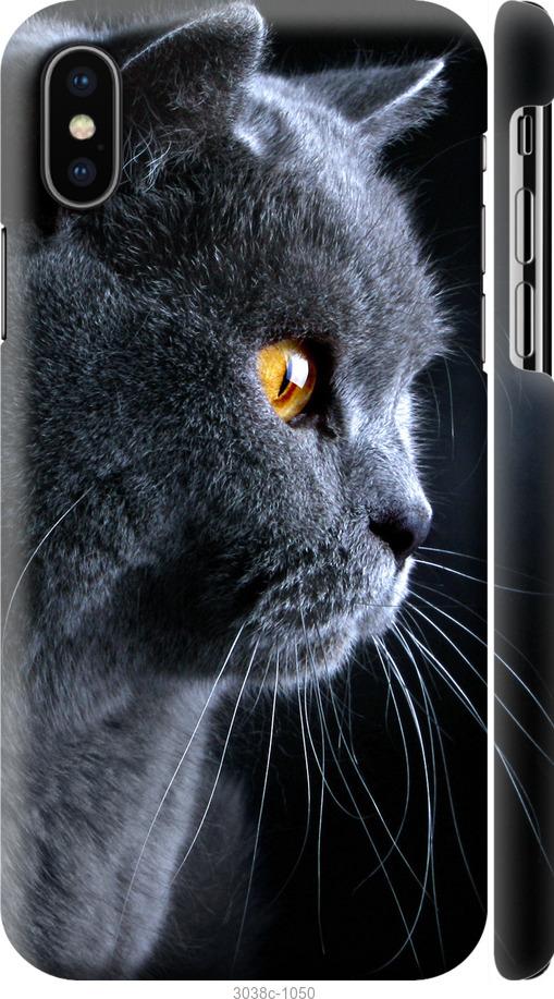 

Чохол на iPhone X Гарний кіт