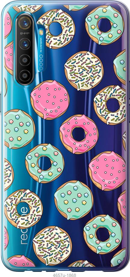 

Чохол на Realme XT Пончики 1