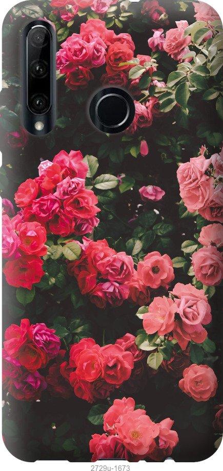 

Чехол на Huawei Honor 10i Куст с розами