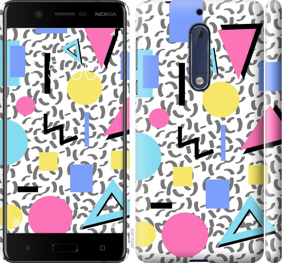 

Чехол на Nokia 5 Color shapes
