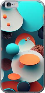 Чехол на iPhone 6s Горошек абстракция