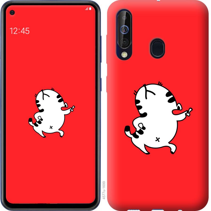 

Чехол на Samsung Galaxy A60 2019 A606F Котик
