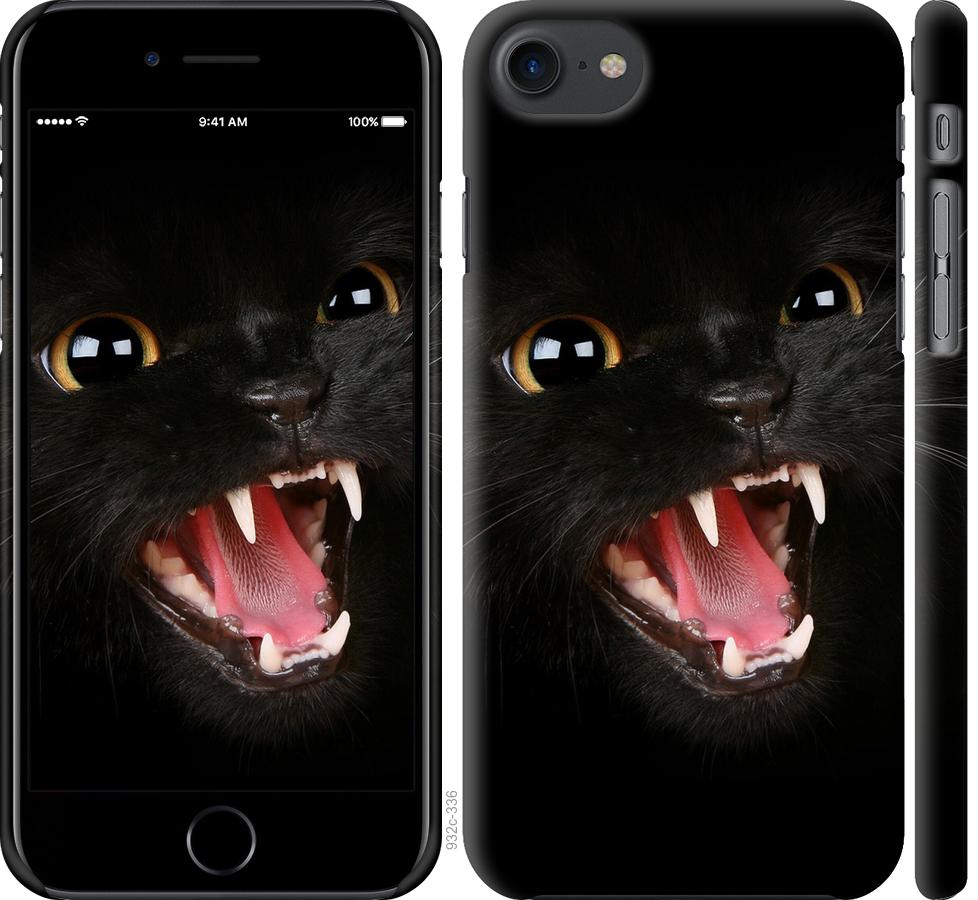 

Чохол на iPhone 7 Чорна кішка