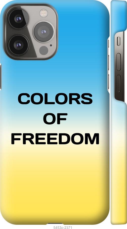 Чехол на iPhone 13 Pro Max Colors of Freedom