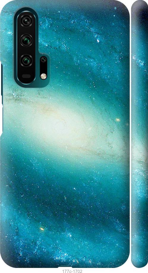 

Чехол на Huawei Honor 20 Pro Голубая галактика