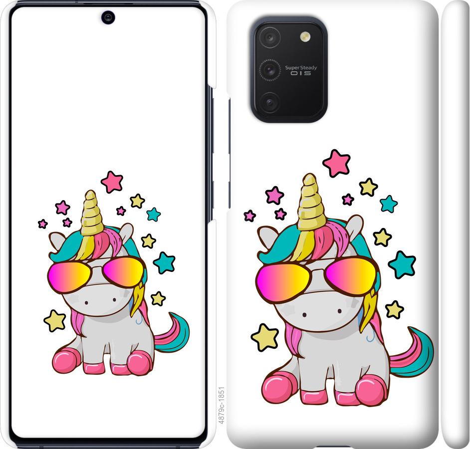 

Чехол на Samsung Galaxy S10 Lite 2020 Единорог в очках
