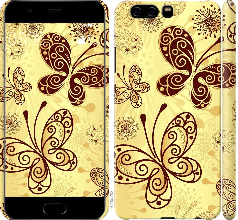 

Чехол на Huawei P10 Красивые бабочки