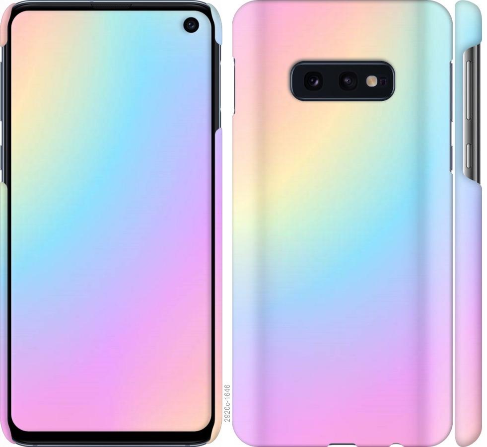 

Чохол на Samsung Galaxy S10e Веселка 2