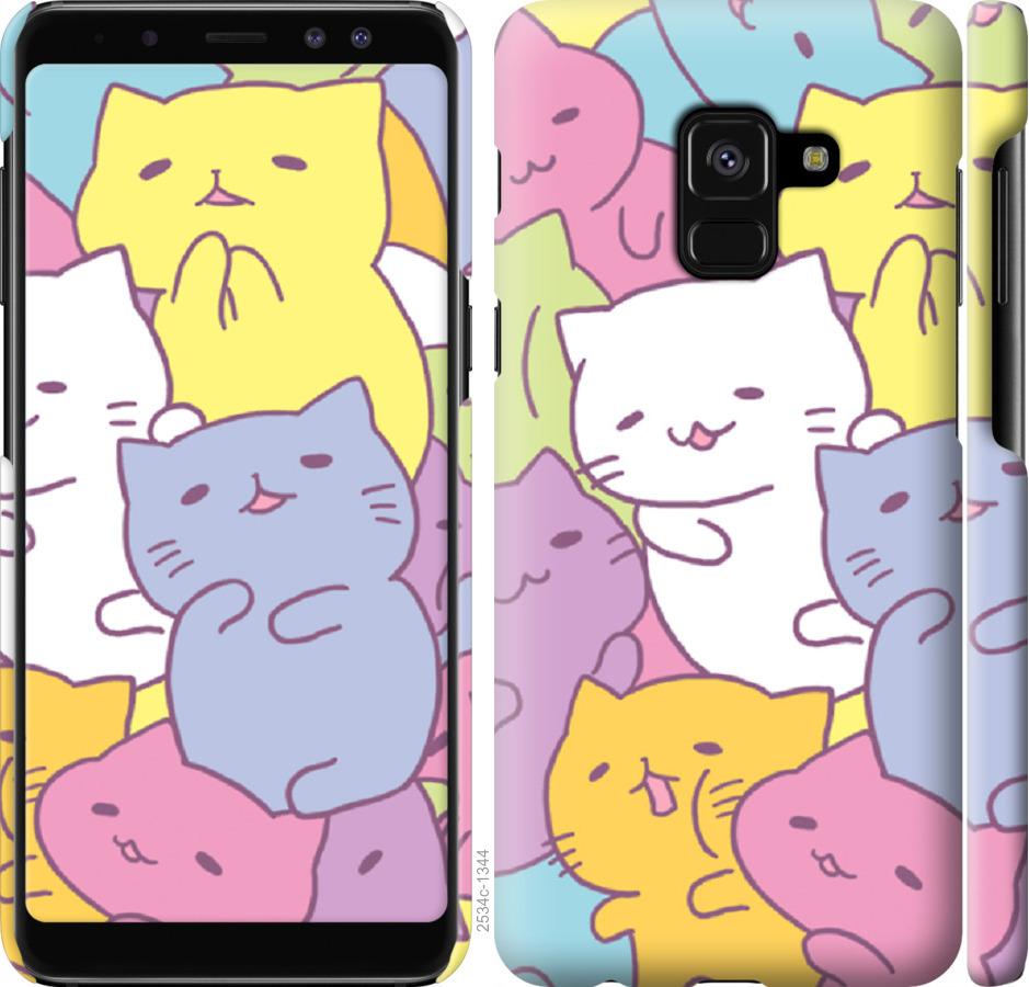 

Чехол на Samsung Galaxy A8 2018 A530F Котики