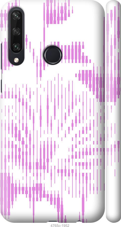 

Чехол на Huawei Y6p Розовый бутон. Цветок. Pink Flower Bloom