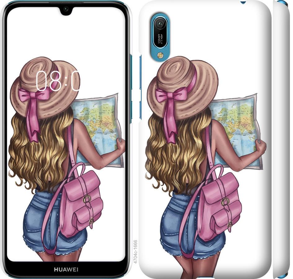 

Чохол на Huawei Y6 2019 Дівчина з картою