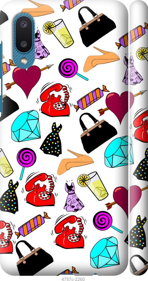 Чохол на Samsung Galaxy A02 A022G  stickers