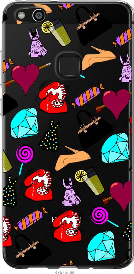 

Чохол на Huawei P10 Lite stickers