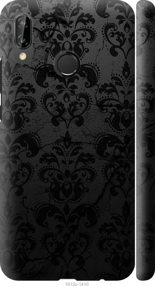 

Чехол на Huawei P20 Lite узор черный