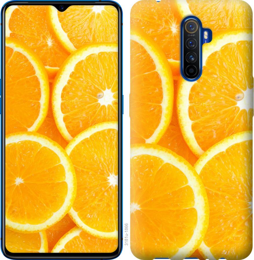 

Чохол на Oppo Reno 2 часточки апельсина