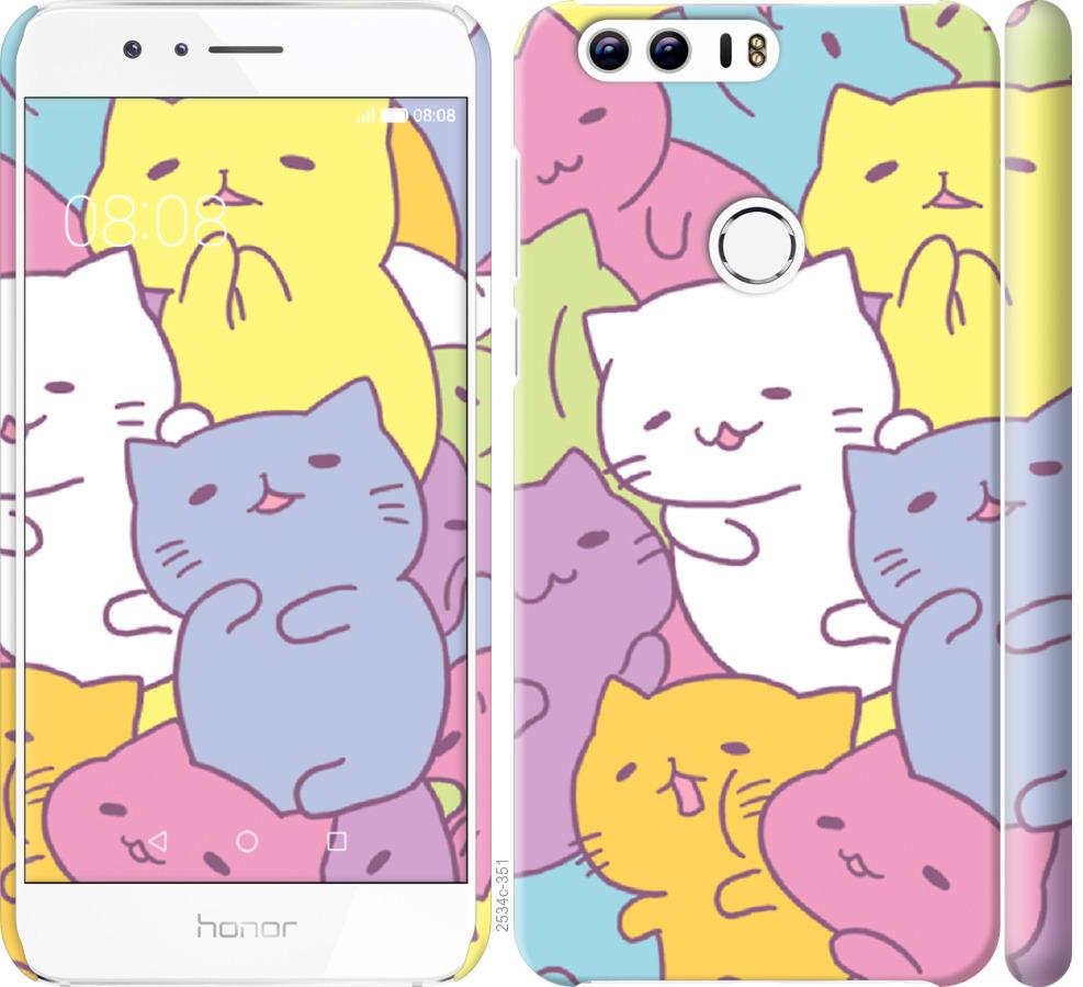 

Чехол на Huawei Honor 8 Котики