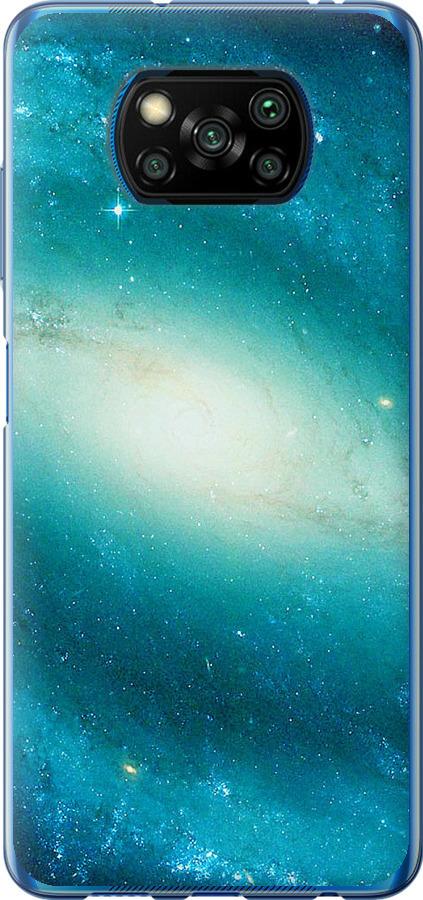 Чохол на Xiaomi Poco X3 Pro Блакитна галактика