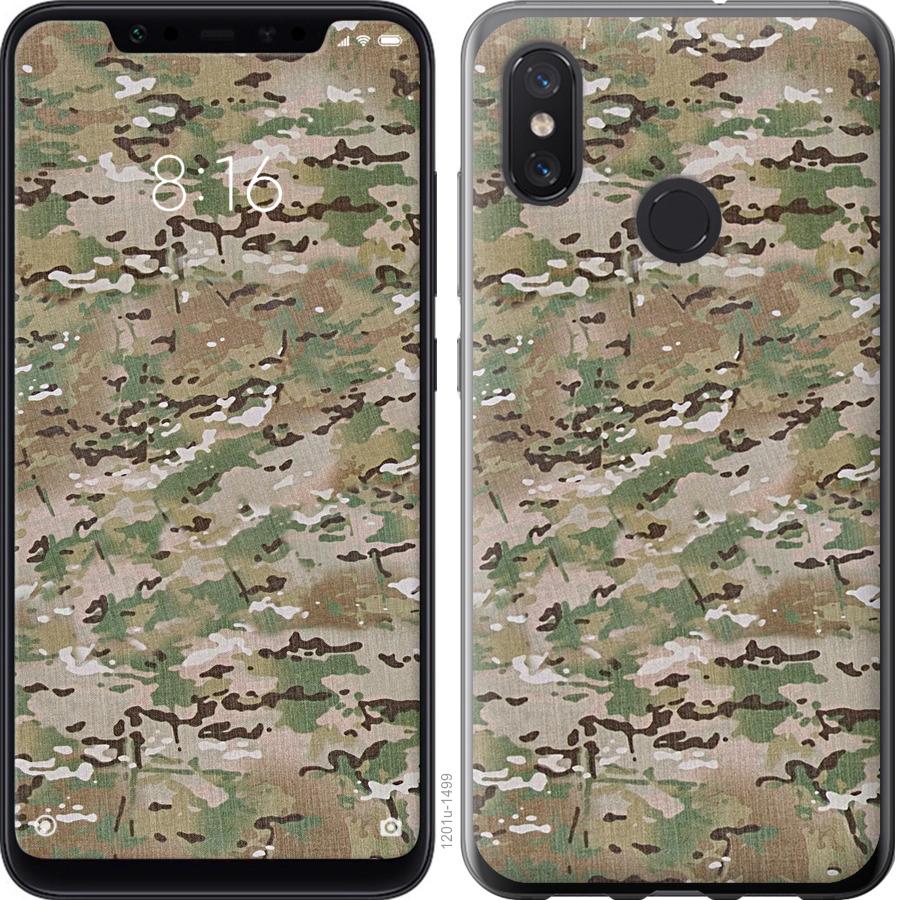 

Чохол на Xiaomi Mi8 Камуфляж v5