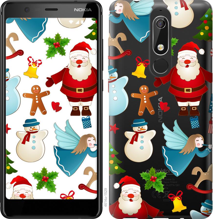 

Чехол на Nokia 5.1 Новогодний 1