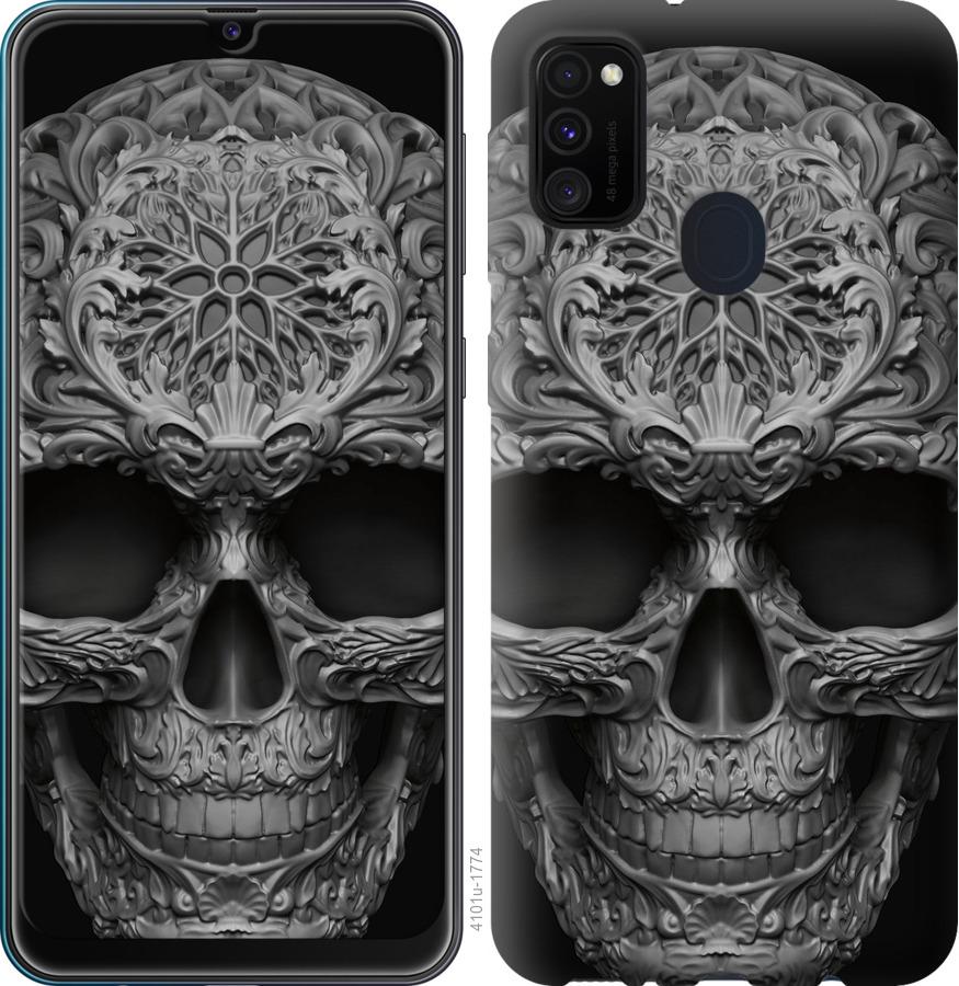 

Чохол на Samsung Galaxy A21s A217F skull-ornament