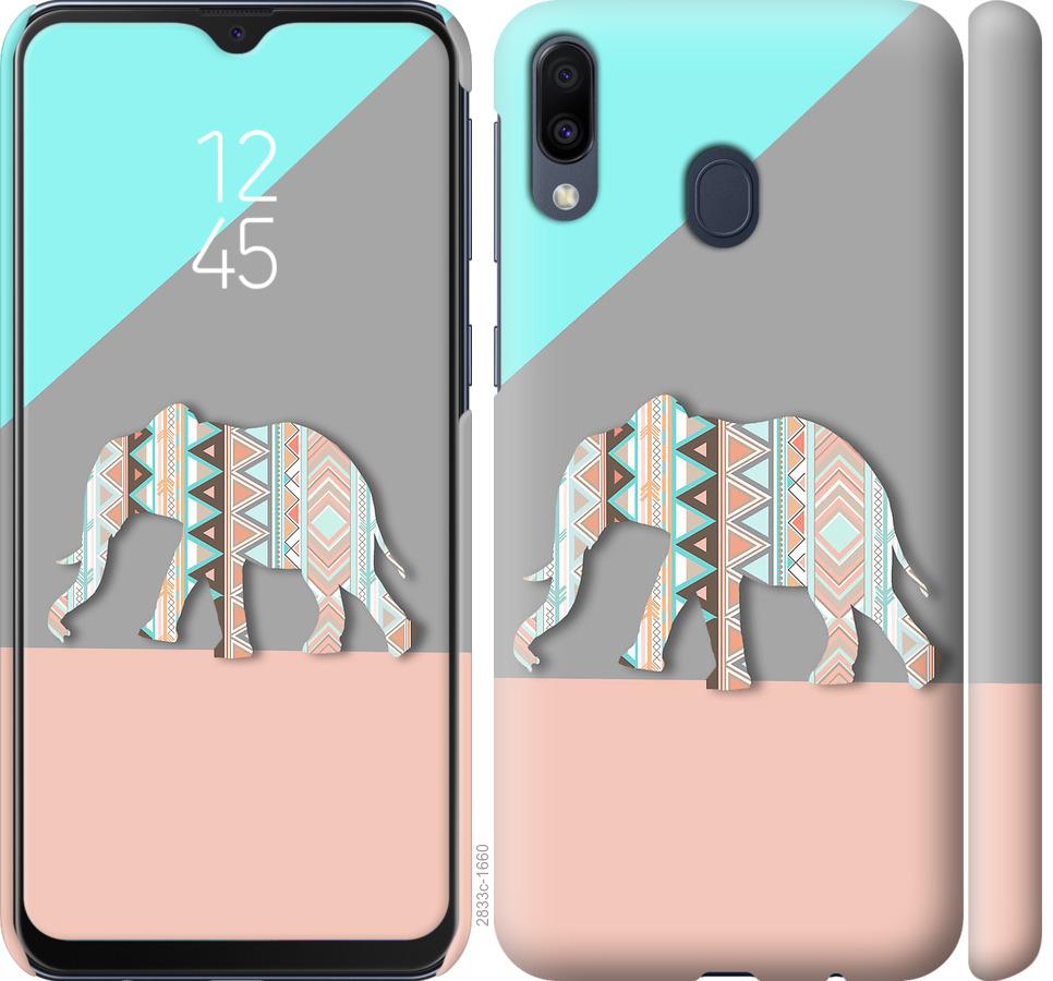 

Чохол на Samsung Galaxy M20 Візерунчастий слон