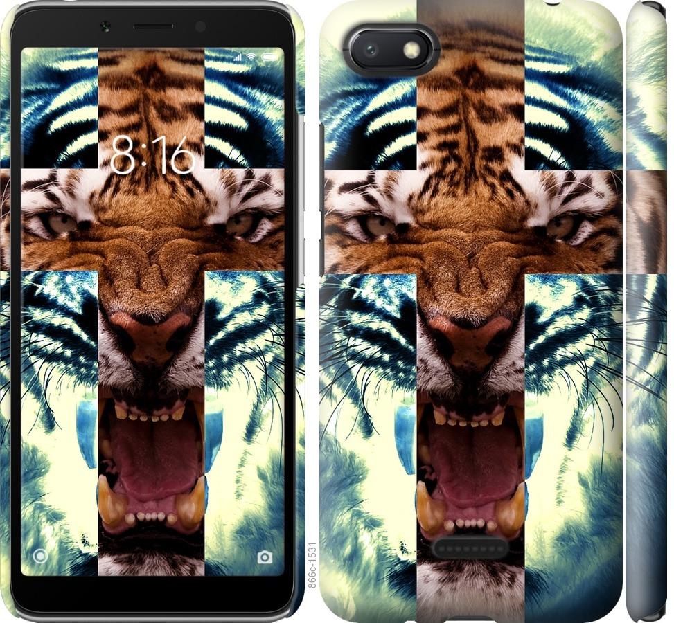 

Чохол на Xiaomi Redmi 6A Злий тигр