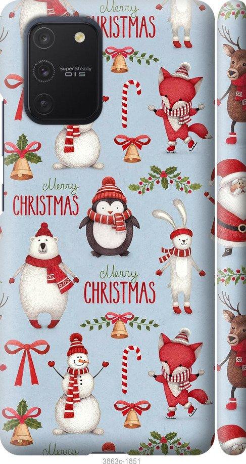 

Чехол на Samsung Galaxy S9 White and black 1