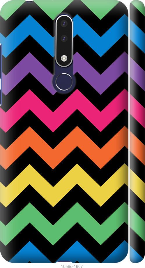 

Чехол на Nokia 3.1 Plus Шеврон v1