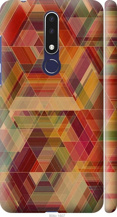 

Чехол на Nokia 3.1 Plus Геометрический узор