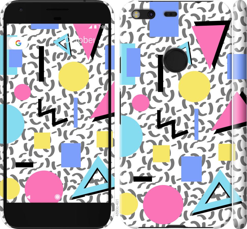 

Чехол на Google Pixel XL Color shapes