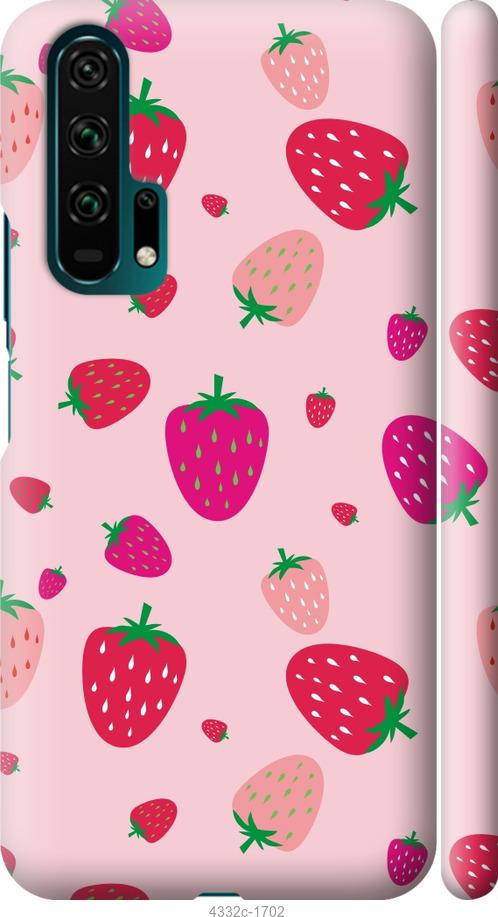 

Чехол на Huawei Honor 20 Pro Клубнички
