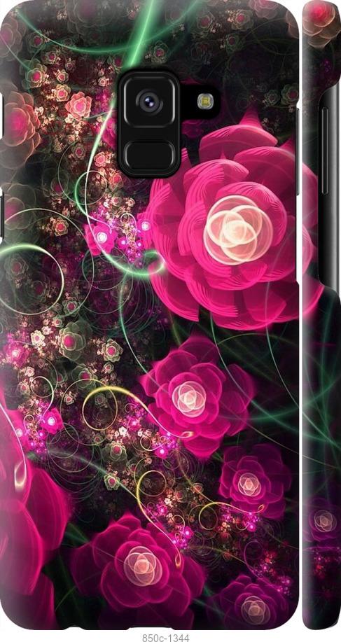 

Чехол на Samsung Galaxy A8 2018 A530F Абстрактные цветы 3