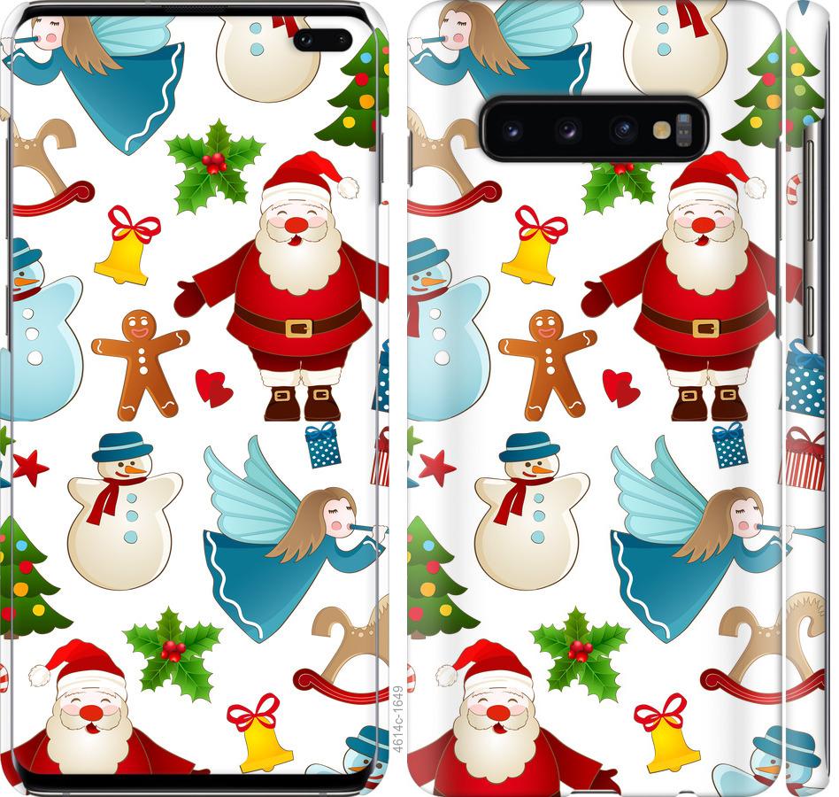 

Чехол на Samsung Galaxy S10 Plus Новогодний 1