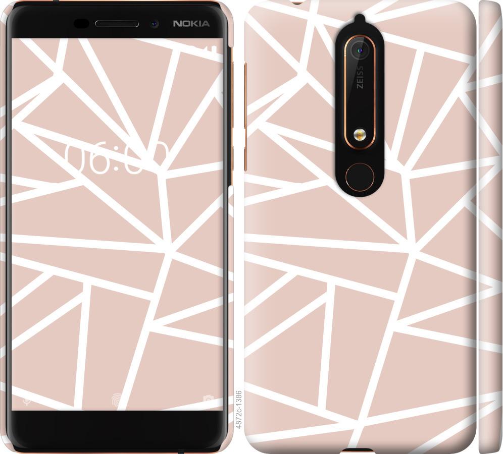 

Чехол на Nokia 6 2018 Абстракция 2
