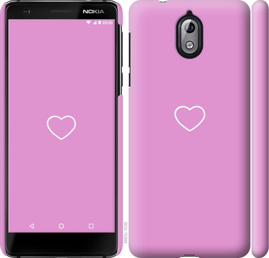 

Чохол на Nokia 3.1 серце 2