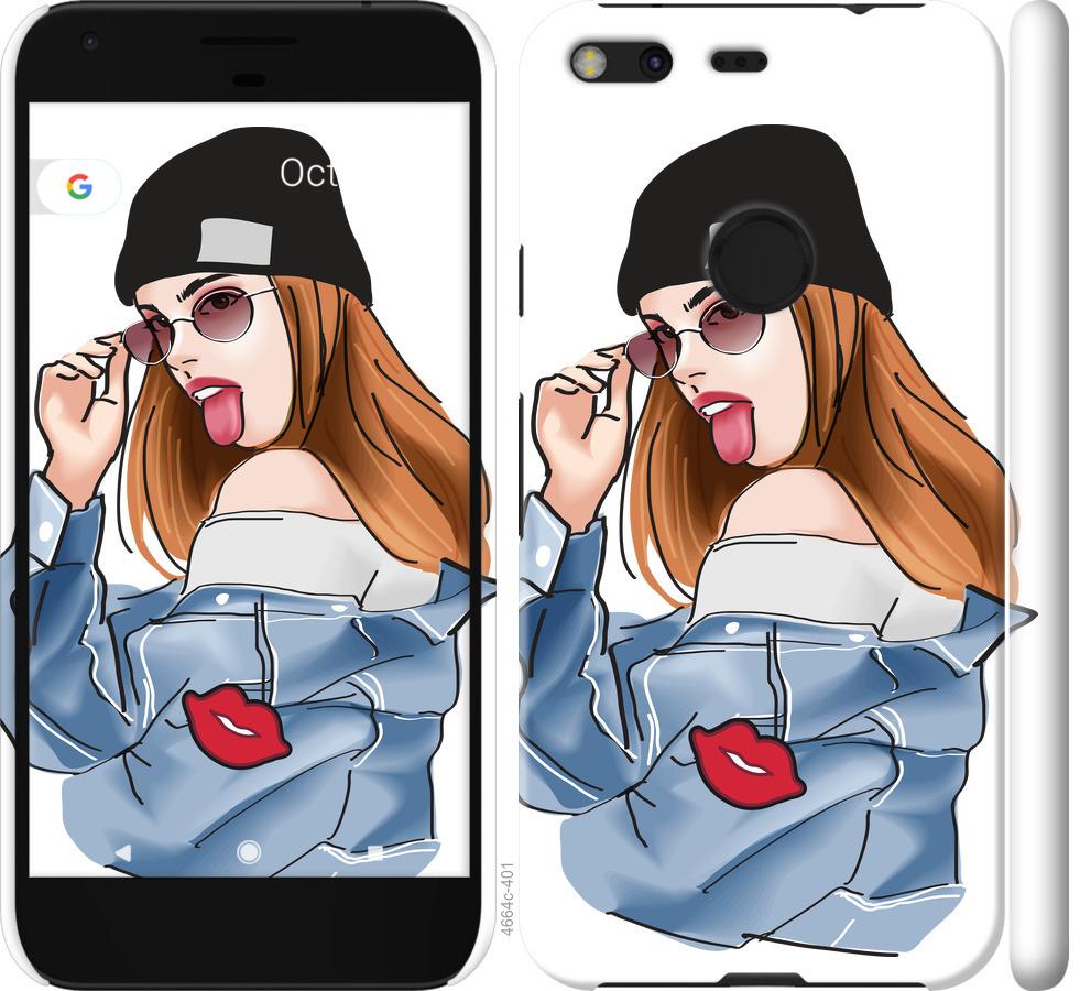 

Чохол на Google Pixel XL Дівчина v3