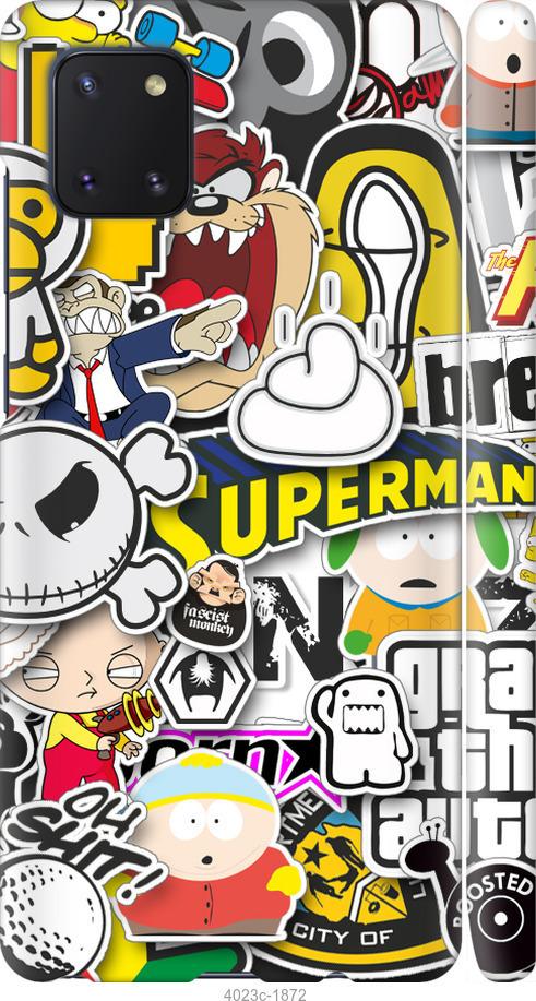 

Чехол на Samsung Galaxy Note 10 Lite Popular logos