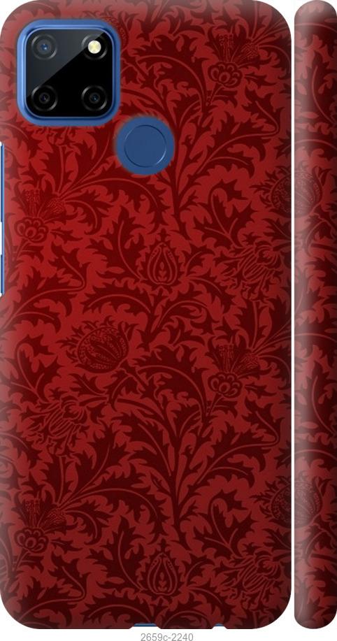 

Чехол на Realme 7i Чехол цвета бордо