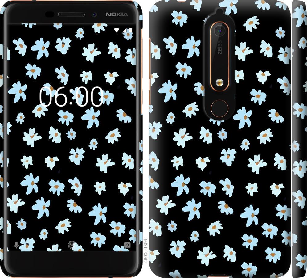 

Чехол на Nokia 6 2018 Цветочный