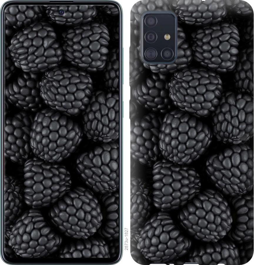 Чехол на Samsung Galaxy S20 Черная ежевика