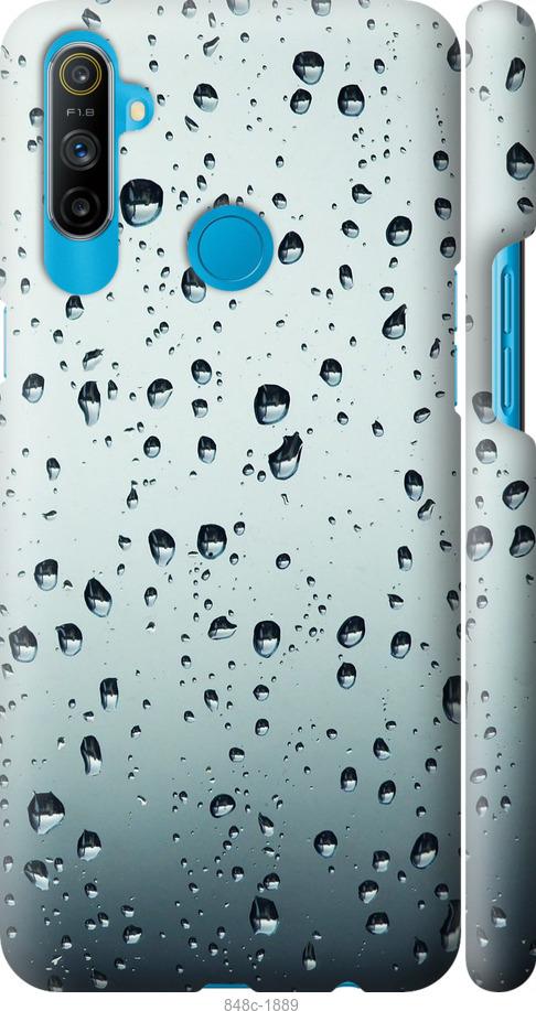 

Чохол на Realme C3 Скло у краплях