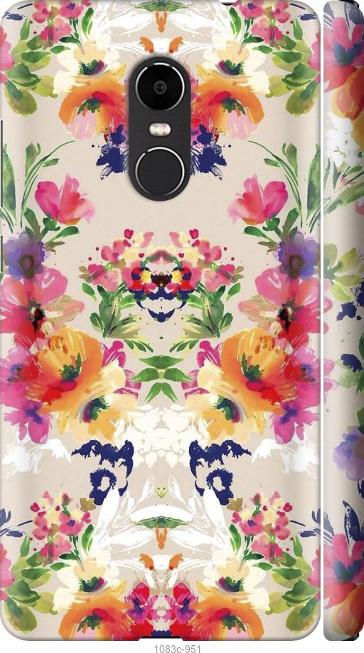 

Чехол на Xiaomi Redmi Note 4X Цветочный узор