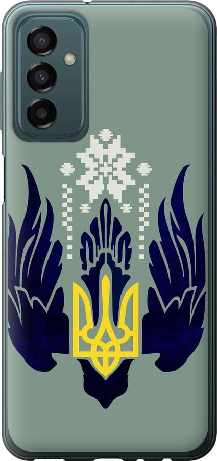 

Чехол на Samsung Galaxy M23 M236B Тризуб с крыльями