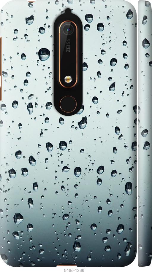 

Чехол на Nokia 6.1 Стекло в каплях