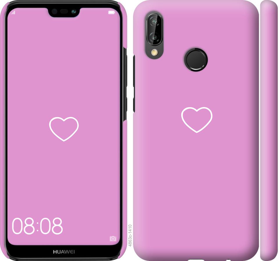 

Чохол на Huawei P20 Lite серце 2