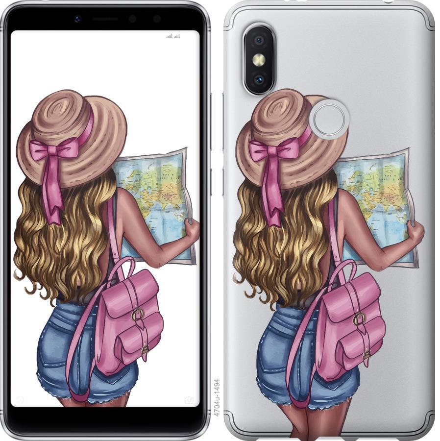

Чохол на Xiaomi Mi Mix 2s Дівчина з картою